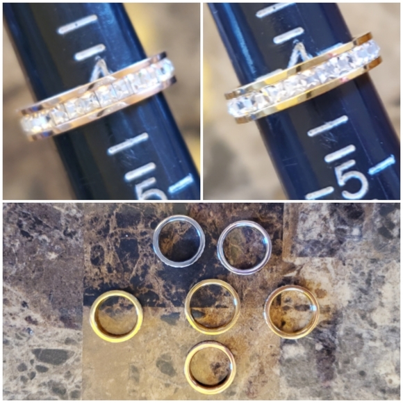 Stainless Steel Toe/Finger Rings Size 6 - Picture 6 of 6